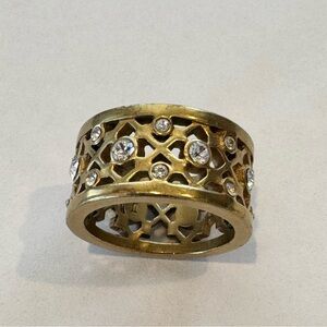 Dyrberg Kern Gold and Diamond Women's Ring